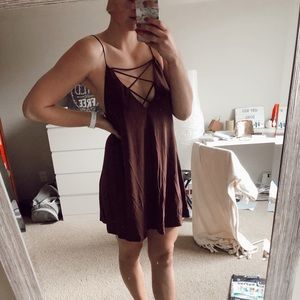 Dress with front detailing perfect for going out